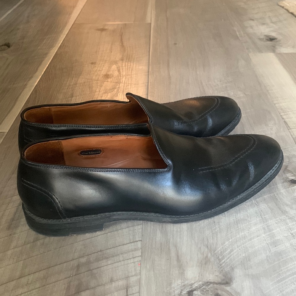 Allen Edmonds Macrae black leather dress loafer size 13 D in excellent condition